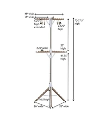 Household Essentials 2 Tier Tripod Clothes Drying Rack