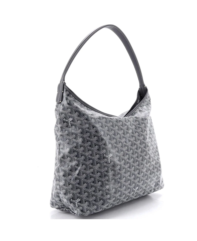 Pre-Owned Goyard Boheme Hobo Coated Canvas