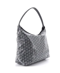 Pre-Owned Goyard Boheme Hobo Coated Canvas