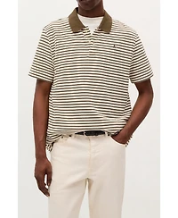 Scalpers Men's Summer Stripes Polo Shirt