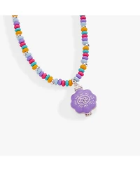 Alex and Ani Polly Pocket Limited Edition Pool Party Beaded Locket Necklace