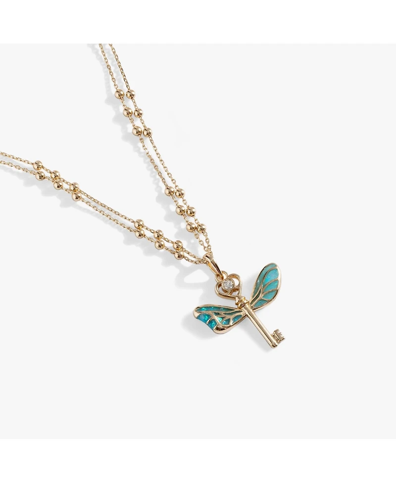 Alex and Ani Harry Potter Flying Keys Necklace