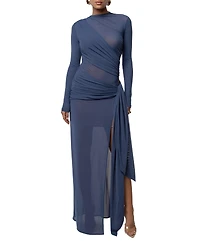 Jluxlabel Women's Heatwave Mesh Maxi Dress