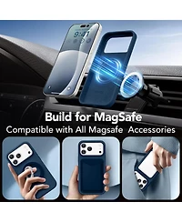 Gonez Magnetic for iPhone 17 Pro Max Case, Compatible with MagSafe, Liquid Silicone Anti-Scratch Shockproof Protective Phone Case