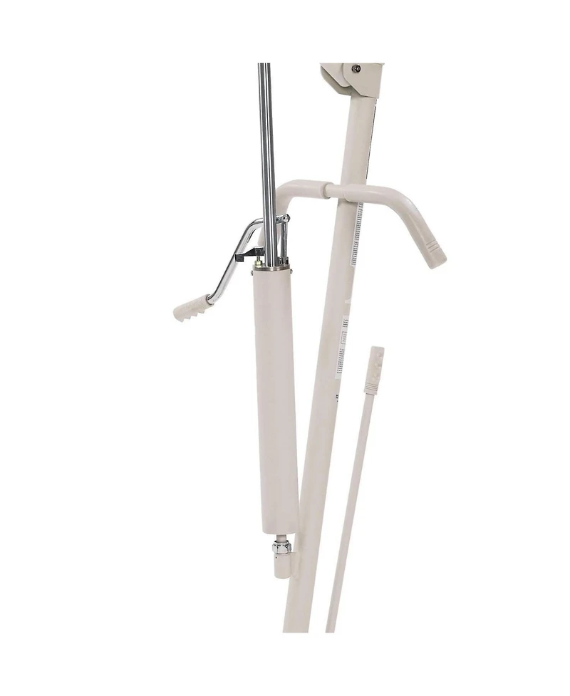 Invacare Hydraulic Patient Lift, Lightweight Transfer Chair With 450 lb Capacity and Safe Bent Mast