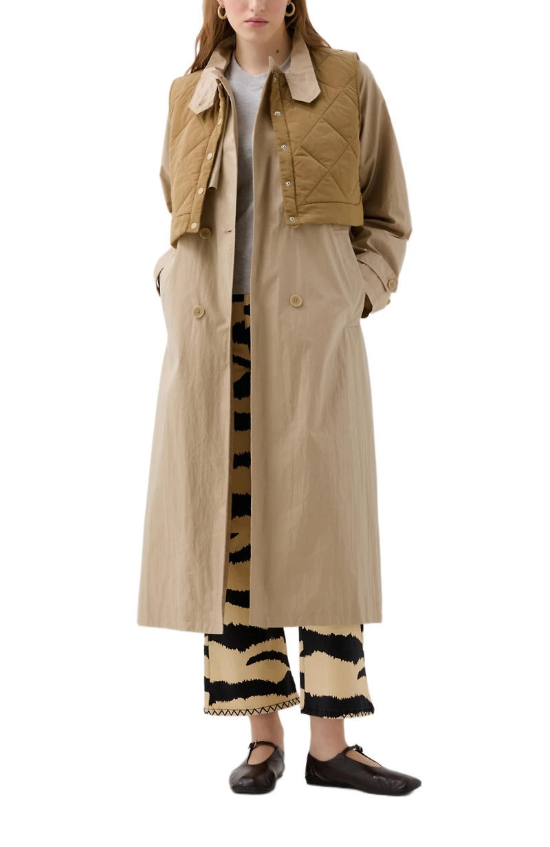 Scalpers Women's Ankle Zebra Denim Pant