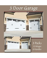 Household Essentials Garage Handle and Hinge Magnets, Set of 6