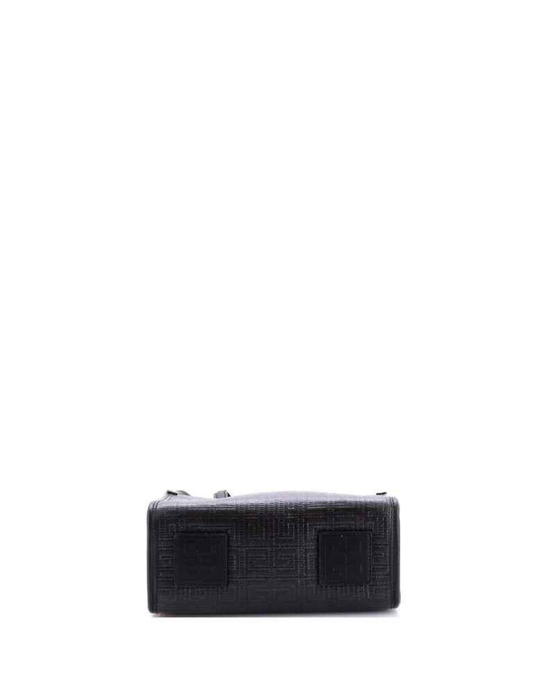 Pre-Owned Givenchy Mini G-Tote 4G Embossed Coated Canvas
