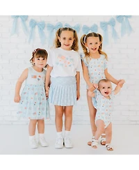 Sweet Wink Toddler Girls Patriotic Trellis Tank Tutu Dress