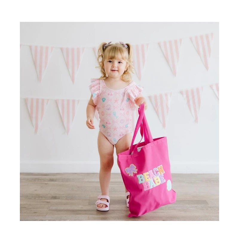 Sweet Wink Beach Babe Patch Tote