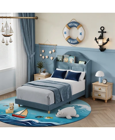 Homfan Led Bed Frame for Boys