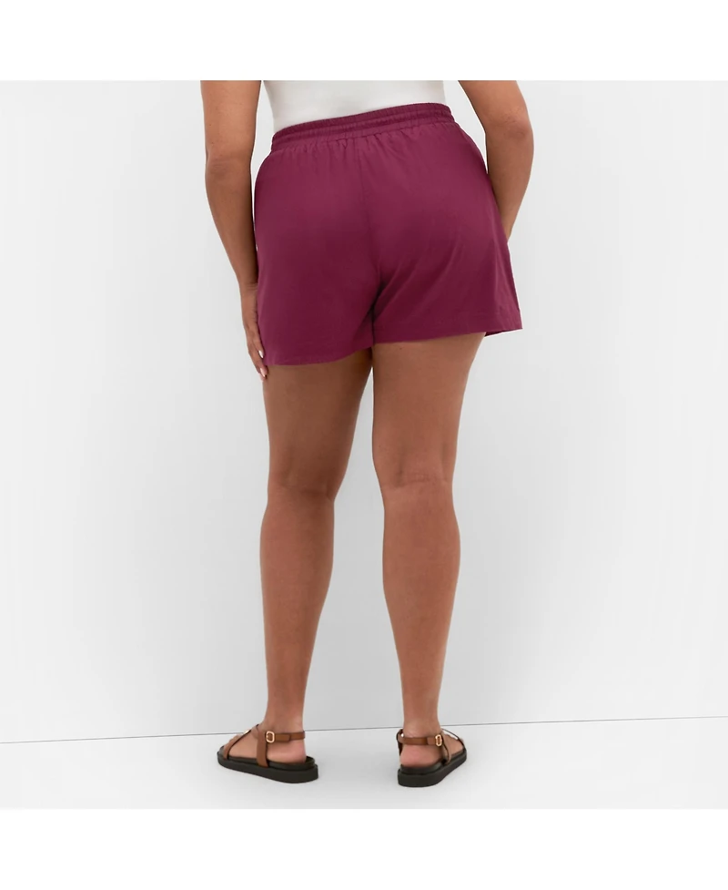 City Chic Women's Lola Cotton Short