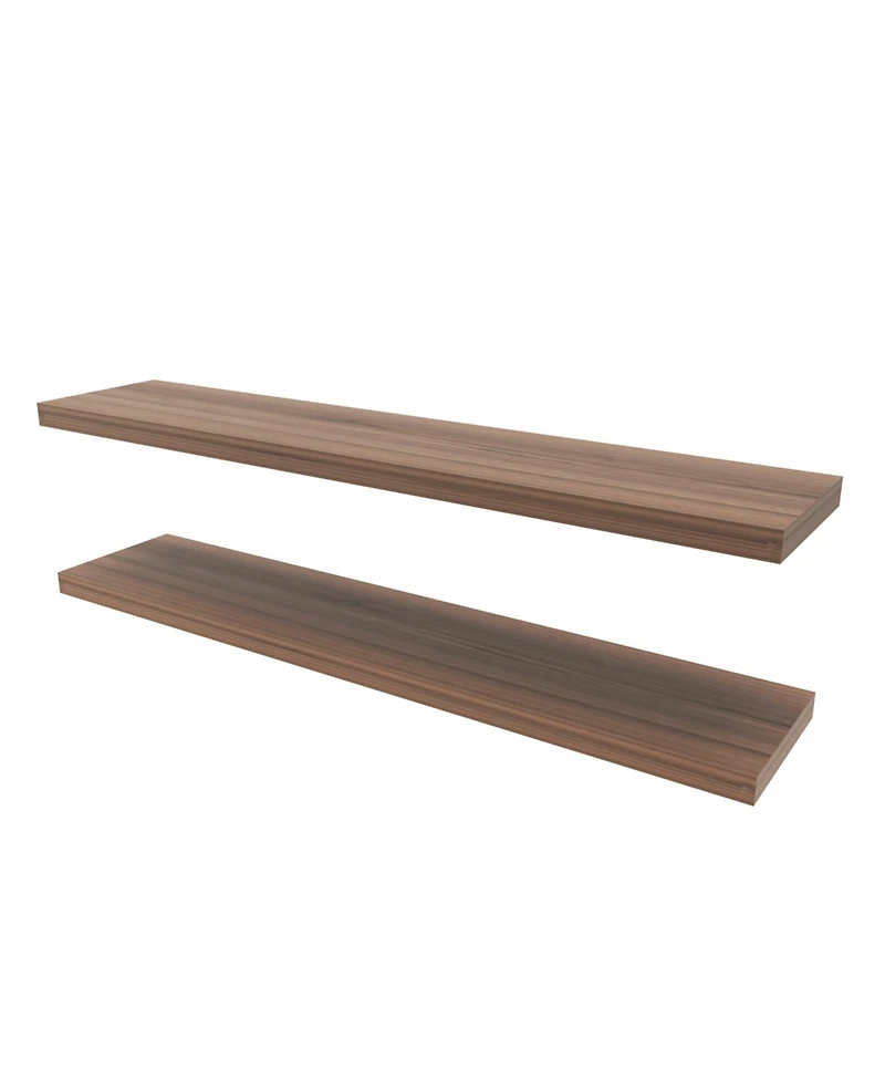Fm Furniture Greer Floating Shelf in Melamine x2