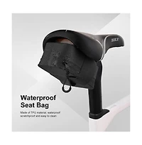 Hikeen Waterproof Bike Seat Bag 0.5L Lightweight Tpu Bicycle Saddle Under Storage for Road Mountain Commuter Cycling
