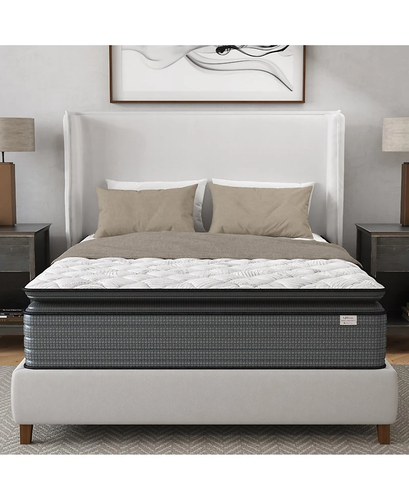 Clihome Isabella 14 Inch Hybrid Pillow Top Mattress