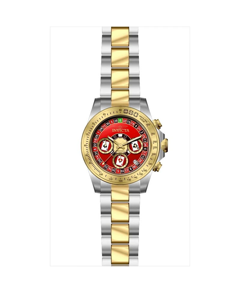 Invicta 50495 Speedway Quartz VD53 Dial Watch