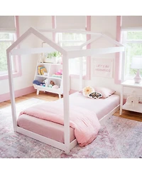 Max & Lily Twin Low House Bed Frame