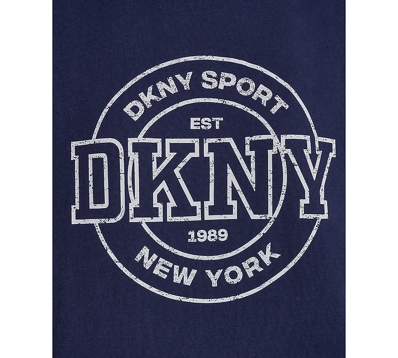 Dkny Sport Women's Collegiate Medallion Logo T-Shirt