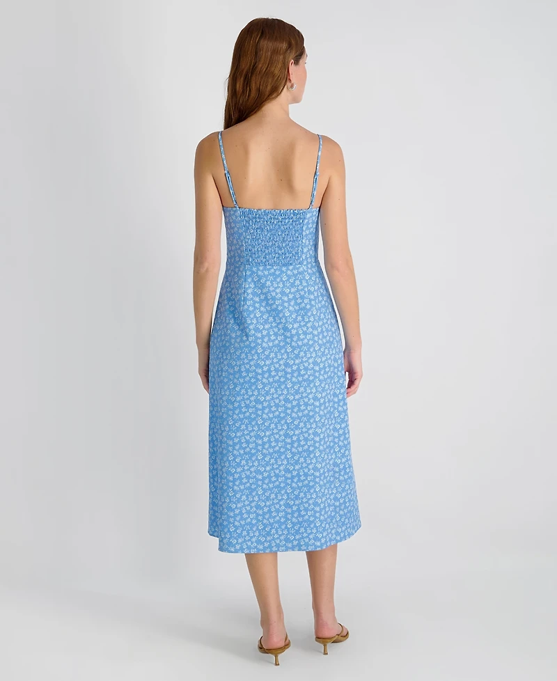 French Connection Women's Sleeveless Side Slit Midi Dress