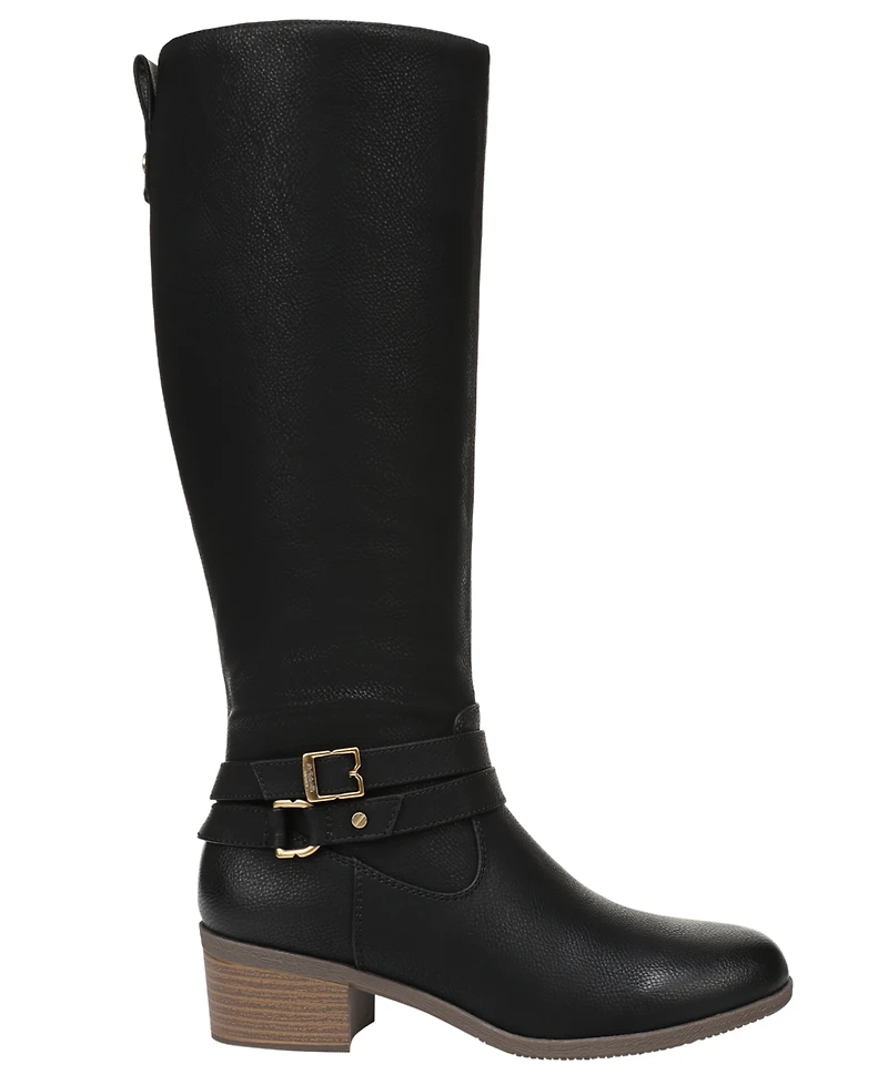 Dr. Scholl's Women's Ivy Zip Tall Round Toe Boots