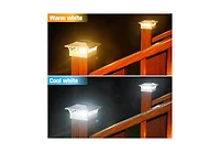 Solar Post Cap Lights: 6