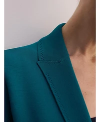 The Fold Women's Somerton Sculpt Knit Blazer