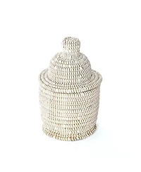 African Modern, Lidded Tower Basket