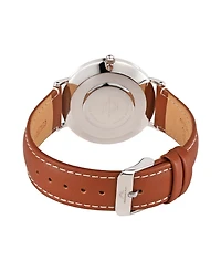 Porsamo Bleu Men's Rowan Genuine Leather Band Watch 1471CROL