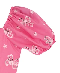 Rare Editions Girls 7-16 Short-Sleeve Dress