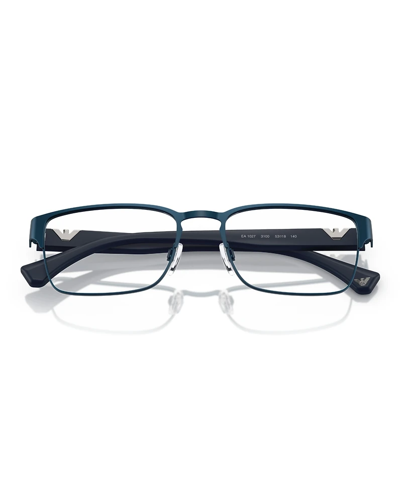 Emporio Armani Square Men's Eyeglasses, EA1027