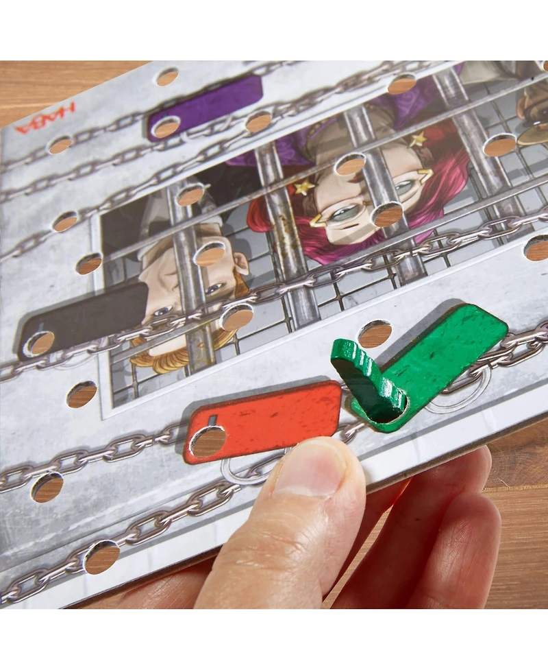 Haba The Key: Royal Star Casino Burglary Investigative Strategy Game for Kids 10+, Medium Level Case Files Board Games for Family Night
