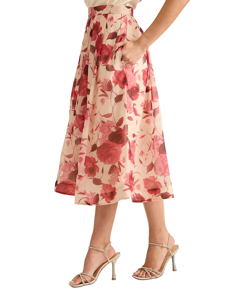 Muse Women's A-Line Midi Skirt