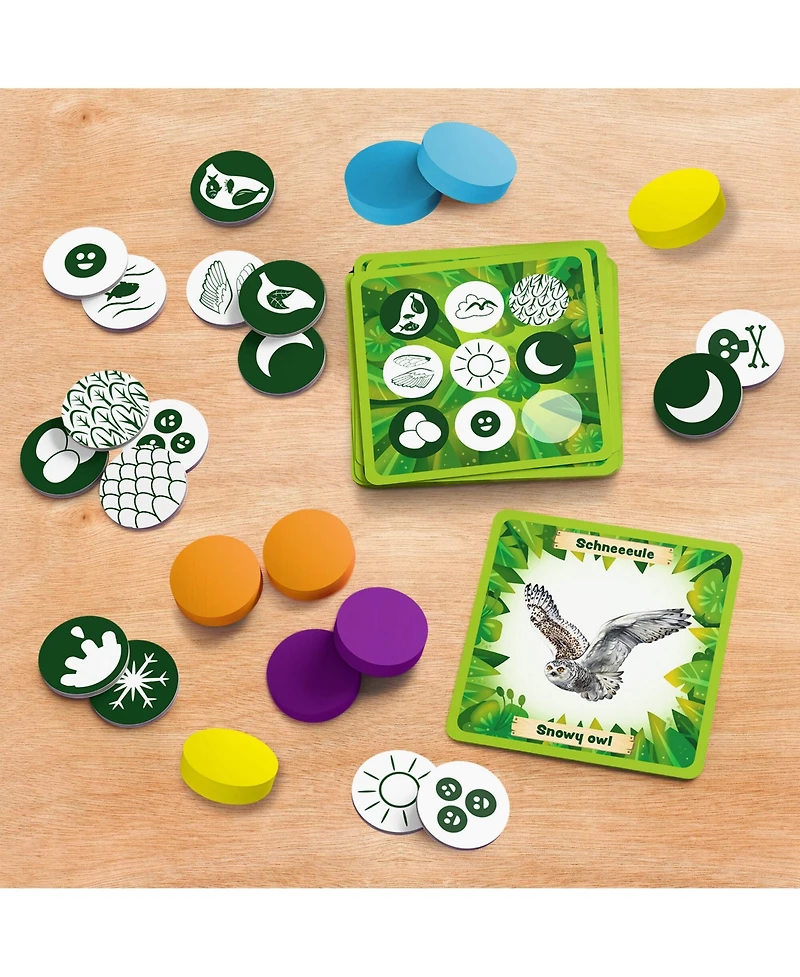 Haba Animals of the World Bingo Set - Educational Animal Bingo Game for Kids 8+