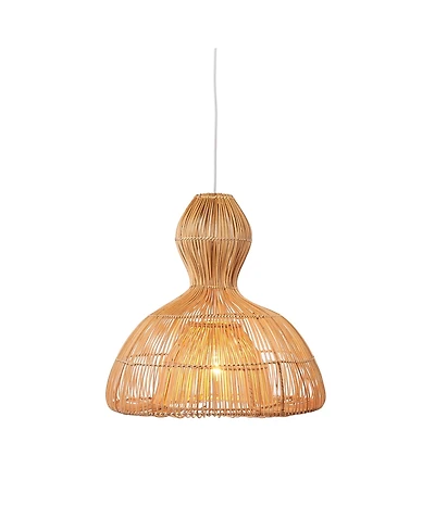 The Artisan and Company, Aura Rattan Ceiling Pendant Light