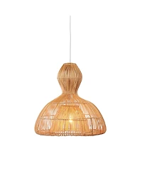 The Artisan and Company, Aura Rattan Ceiling Pendant Light