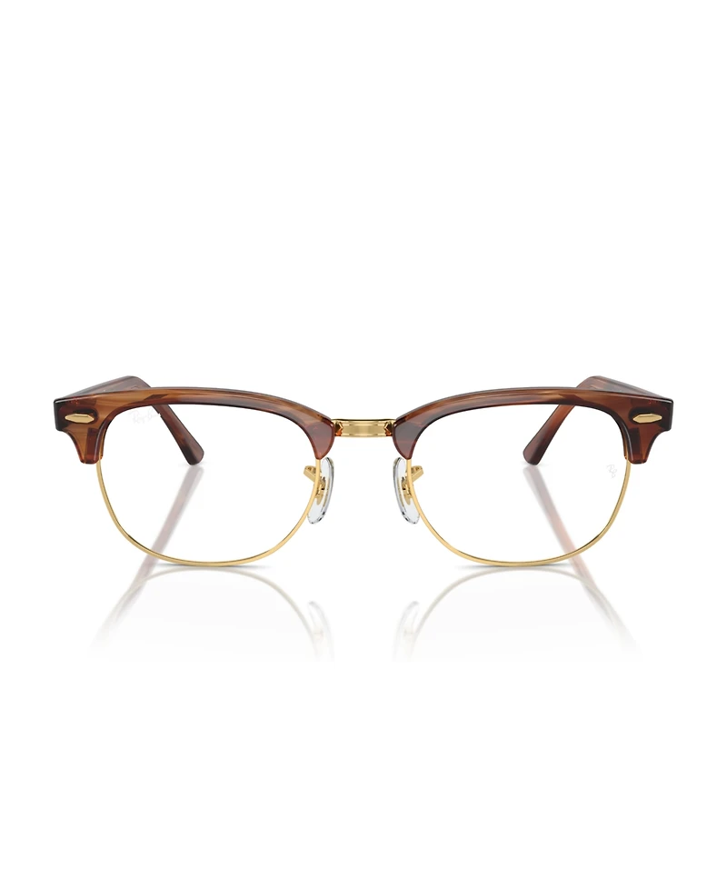 Ray-Ban Square Unisex Clubmaster Optics Eyeglasses, RB5154