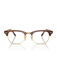 Ray-Ban Square Unisex Clubmaster Optics Eyeglasses, RB5154