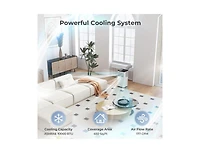 Mecale 10000 Btu Portable Air Conditioner 3-in-1 Floor Unit with Dehumidifier