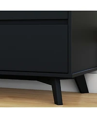 Max and Lily Solid Wood Scandinavian Drawer Dresser