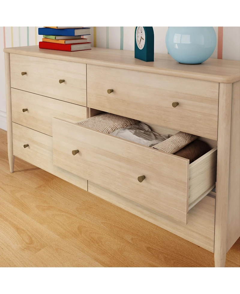Max and Lily Harbor 6-Drawer Dresser