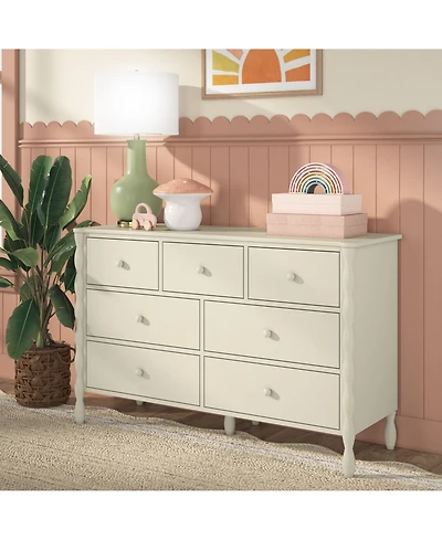Max and Lily Jenny Lind 3 over 4 Drawer Dresser