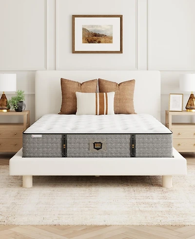 Paramount Hd Ford 12" Medium Firm Tight Top Mattress Set, Full