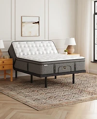 Paramount Hd Vincent 15" Plush Pillow Top Mattress Set, California King