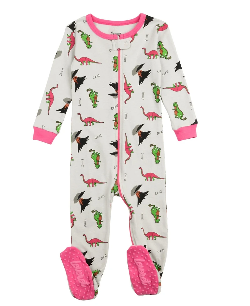 Leveret Baby Girls 0-24M Matching Family One-Piece Cotton Simals and Wildlife Prints