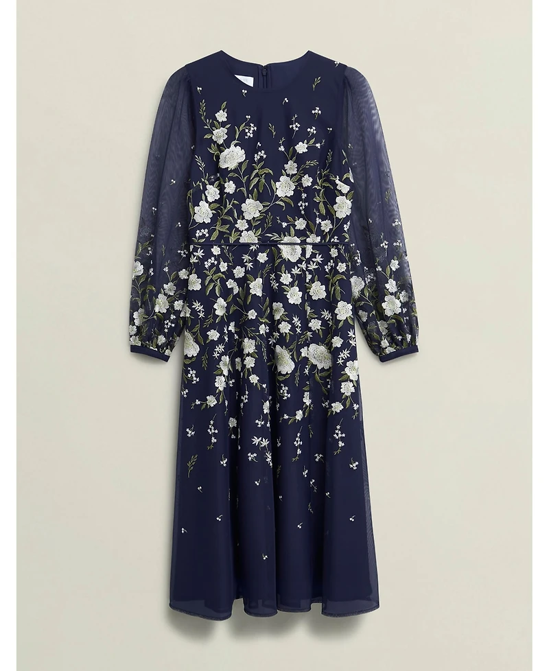 Hobbs London Women's Lois Embroidered Dress