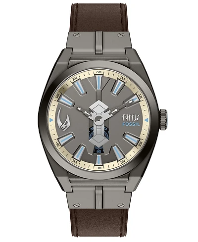 Fossil Men's Limited Edition Star Wars Mandalorian Everett Watch Set 42mm