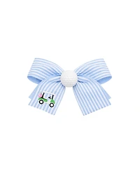 Bits and Bows Little/Big Girls Golf Ball Seersucker Hair Bow
