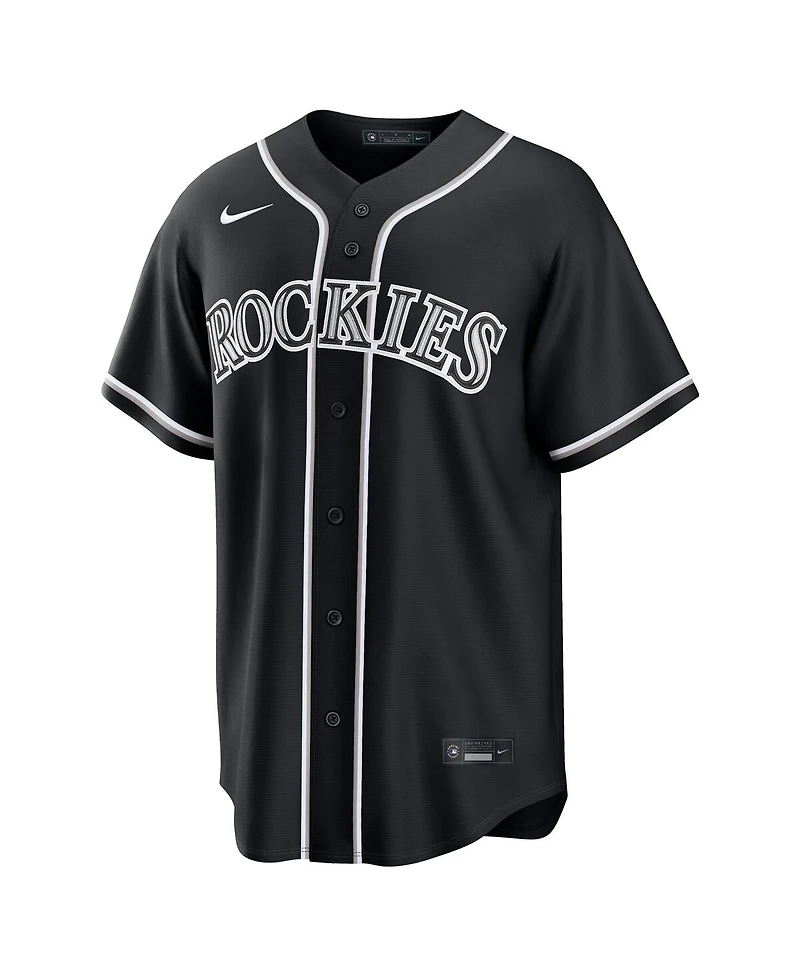 Nike Men's Black Colorado Rockies 2026 Replica Fashion Jersey