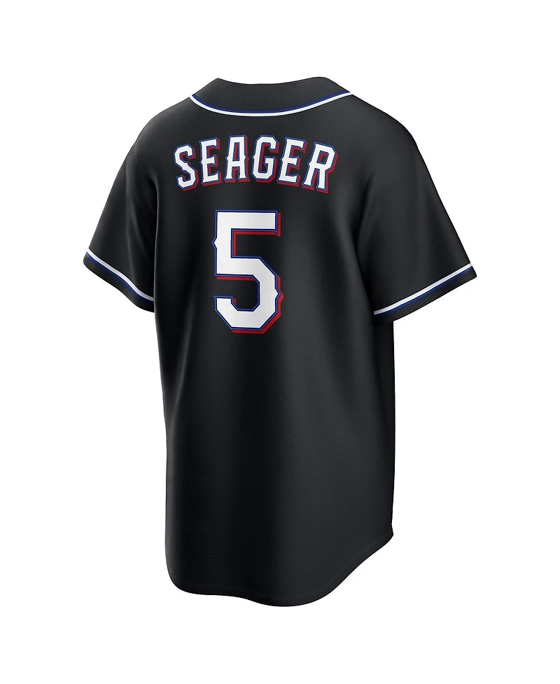 Nike Men's Corey Seager Black Texas Rangers 2026 Replica Fashion Jersey