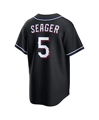 Nike Men's Corey Seager Black Texas Rangers 2026 Replica Fashion Jersey